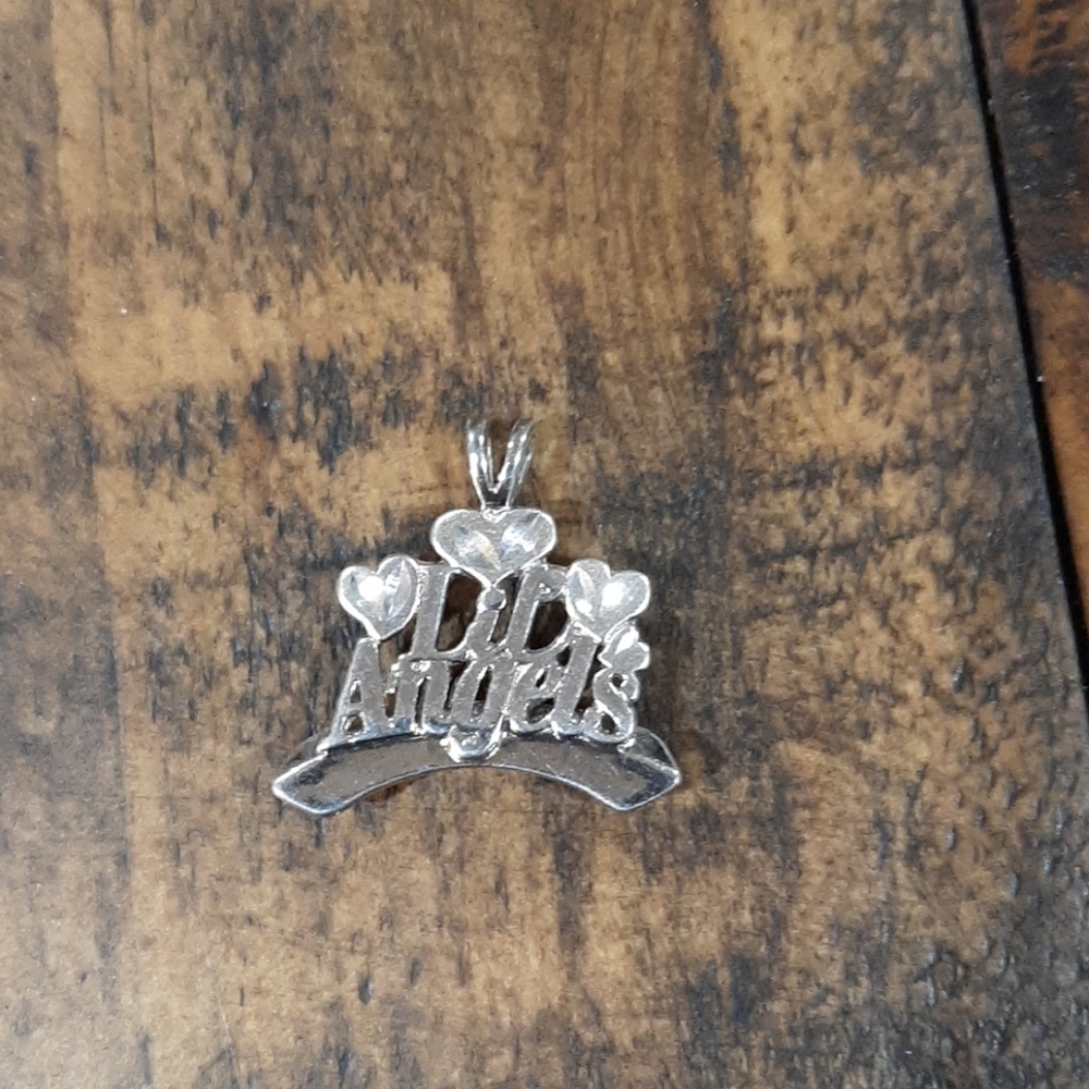 Sterling LiL Angel Pendant